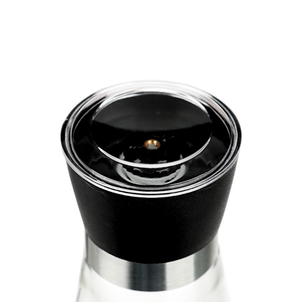 Мельница для специй, 13.5см, стекло/пластик