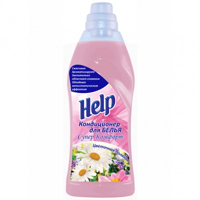 Кондиционер для белья Help, Цветочная поляна, 750 мл