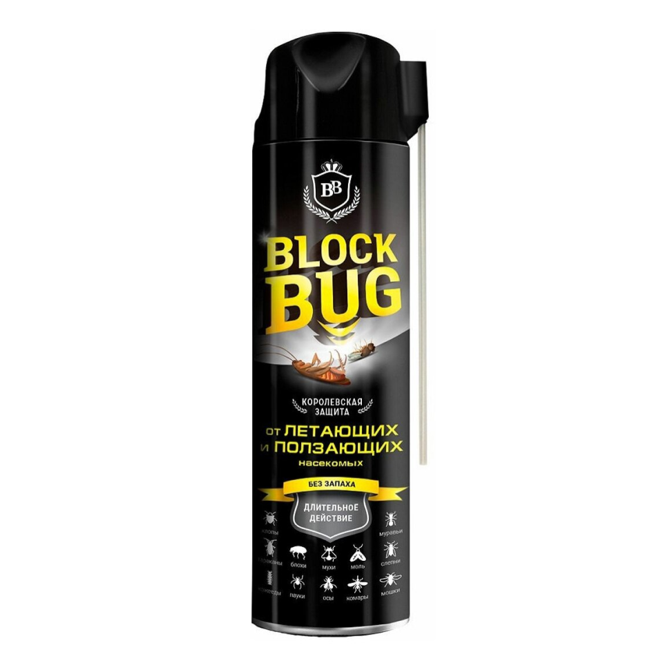 Аэрозоль Дихлофос BlockBug универсальный 620мл (12/4)