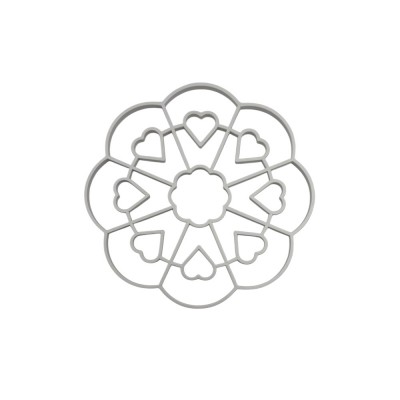 Термоподставка пластик 19 см &quot;Черви&quot; (120)