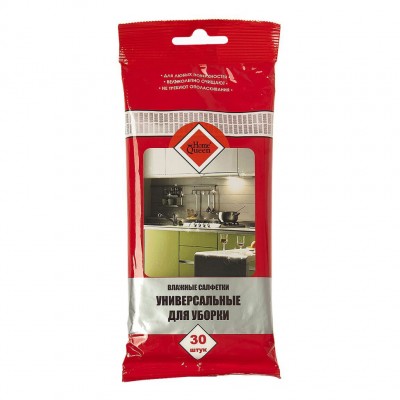 Салфетки влажные универсальные для уборки (10/60)