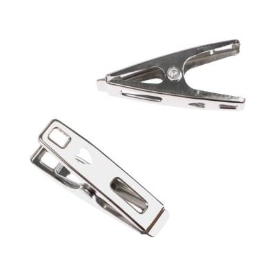 Набор прищепок 12шт металл, нержавеющая сталь (10)