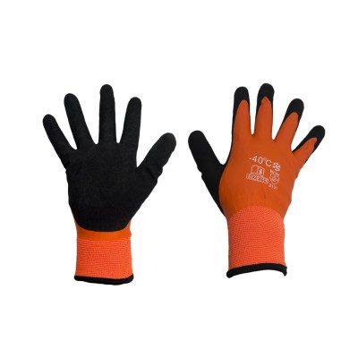 Перчатки морозостойкие герметичные со вспененным латексным покрытием F477 (120/10)