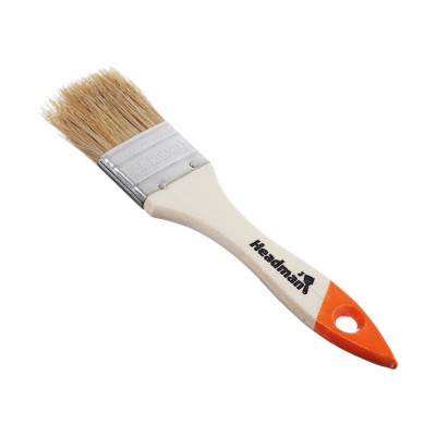 Кисть малярная плоская &quot;Бейсик&quot; нат.щетина 1,5&quot; (38мм) (12)