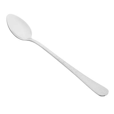 Ложка чайная с удлиненной ручкой &quot;Узор&quot;, 19,5см, нерж.сталь