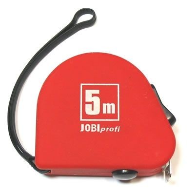 Рулетка обрезиненный корпус Jobi profi 5 м (120/12)