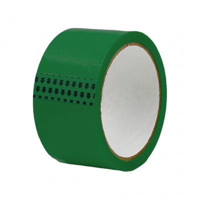 Клейкая лента PP, 48 мм, 50 м, 43 мкм, зелёная