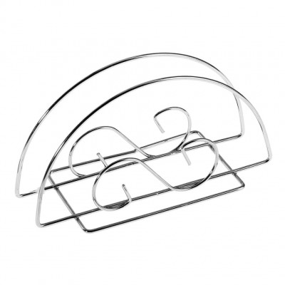 Салфетница металлическая 13х7х6 см, 3 дизайна (200/20!)