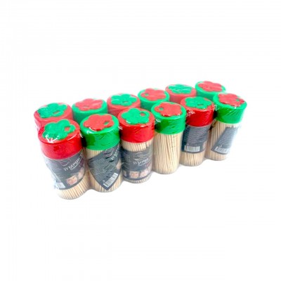 Зубочистки 180 шт с поворотной крышкой (600/12)