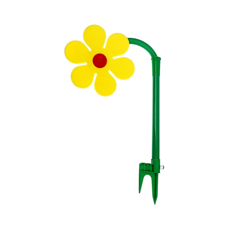 Разбрызгиватель садовый Танцующий цветок, d28.5, h117см, пластик