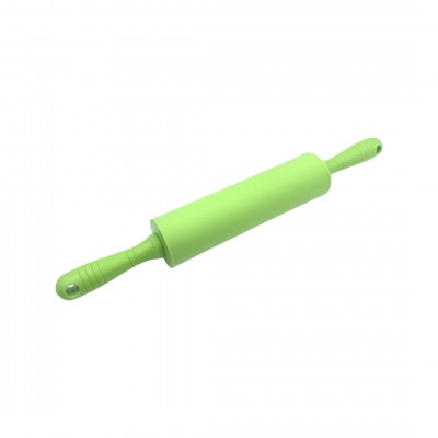 Скалка силиконовая с крутящимися ручками 50*6,5 см