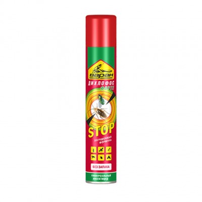 Аэрозоль инсектицид Варан Форте универсальный (зелёный) 680 мл (12)