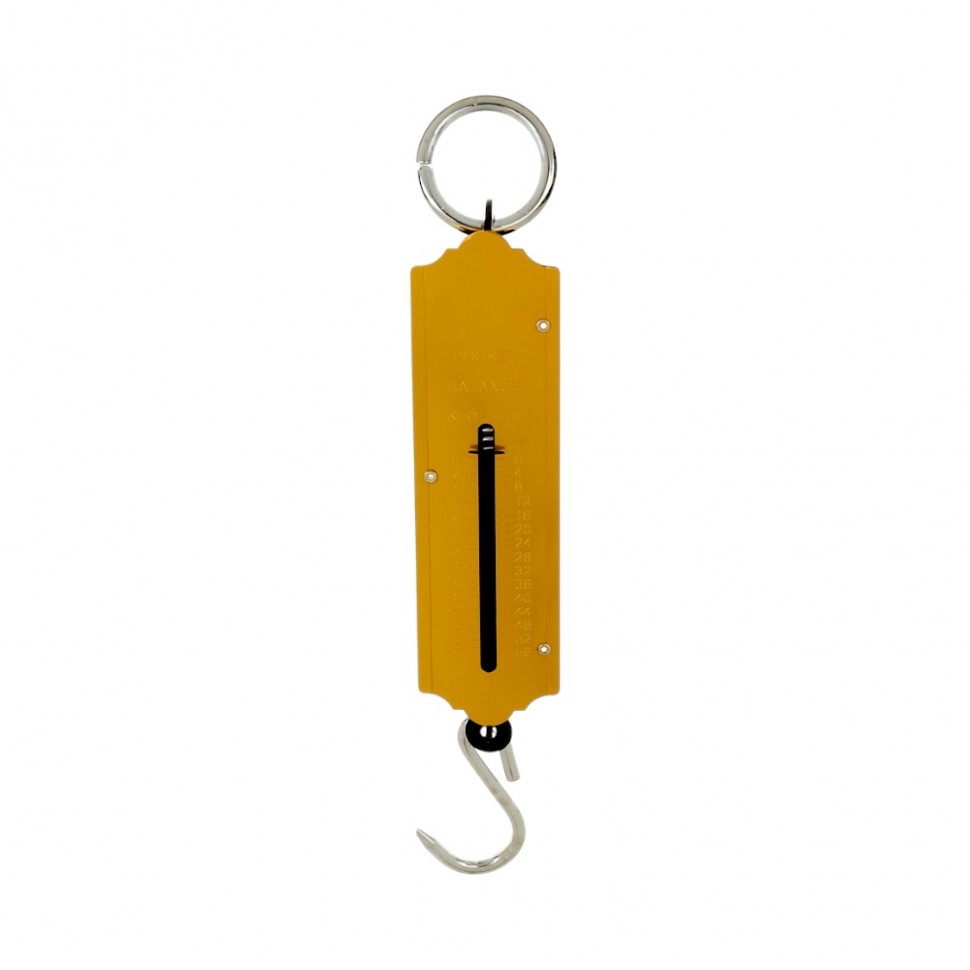 Безмен вертикальный, 25кг, металл 