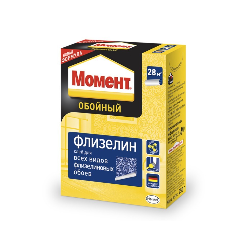 Обойный клей Момент Флизелин, 500 г