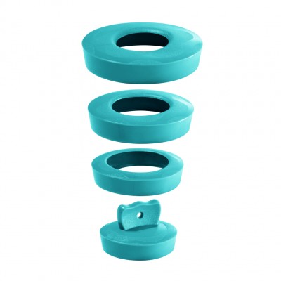 Пробка для ванны резиновая на 4 размера Ø 36-58, арт.1076 (144/12)