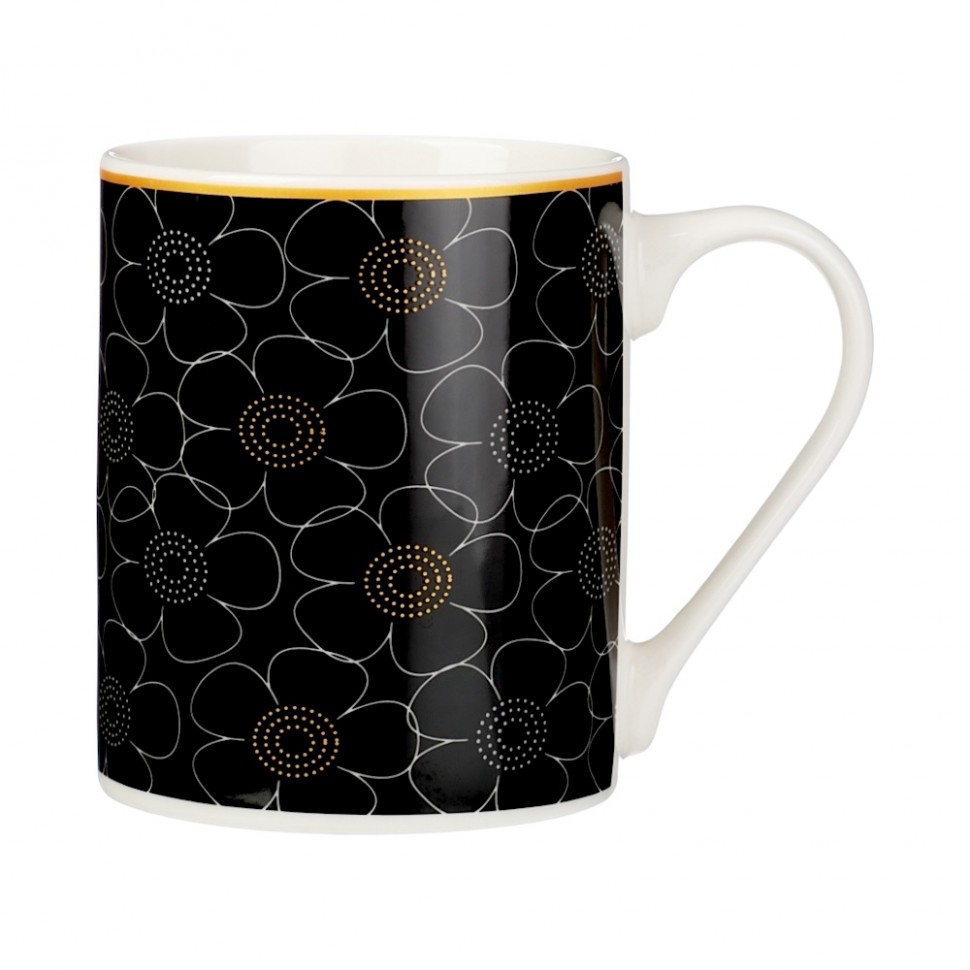 Кружка Калейдоскоп, 370мл, фарфор, 4 дизайна
