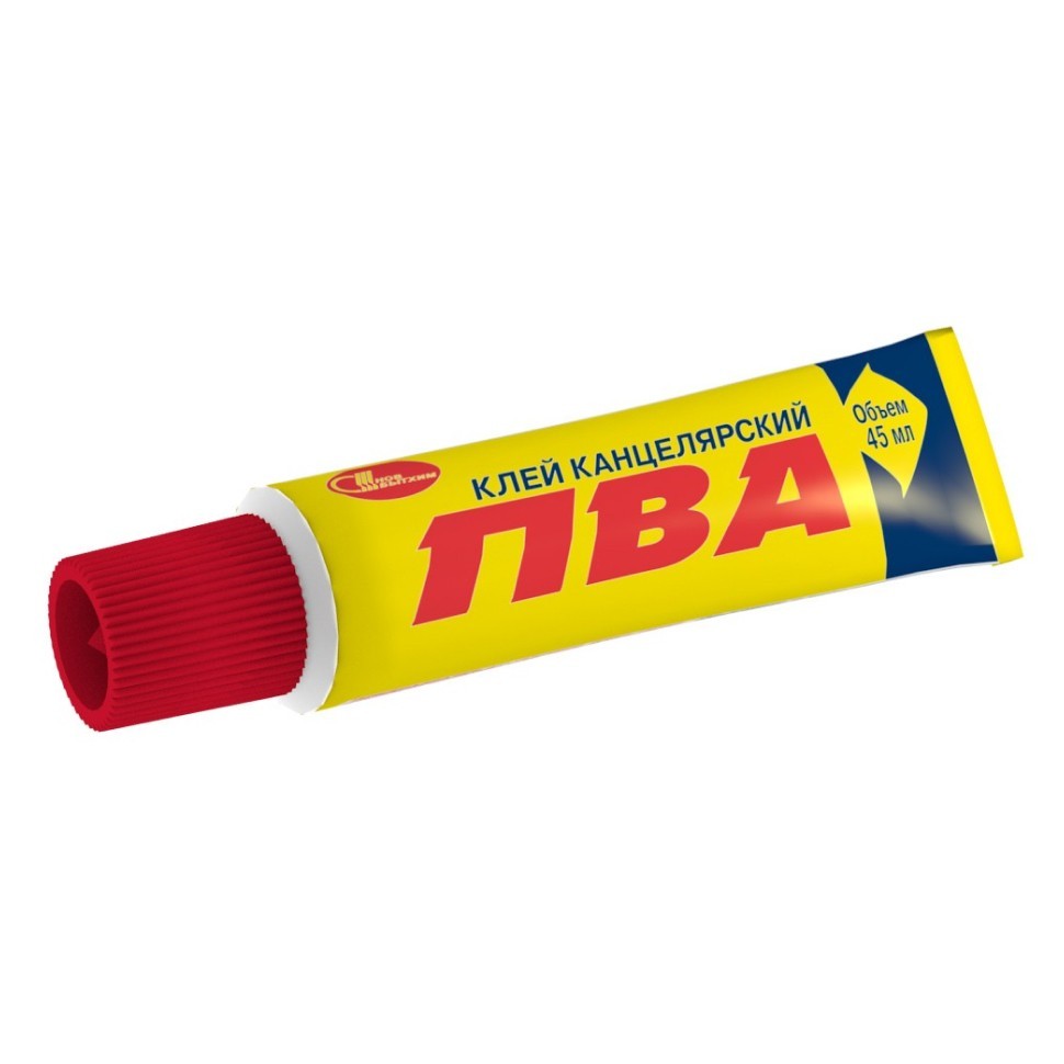 Клей ПВА канцелярский, 45 мл