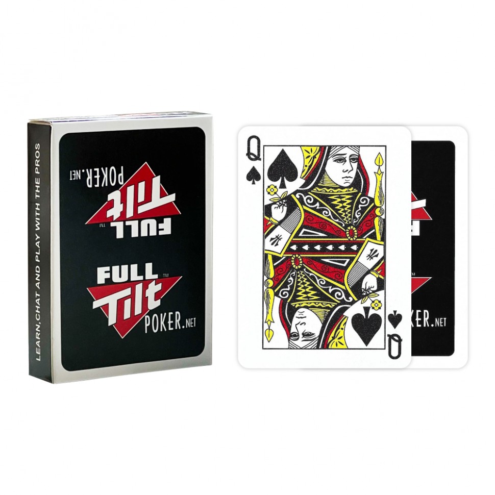 Карты игральные Full Tilt пластик (144/12)