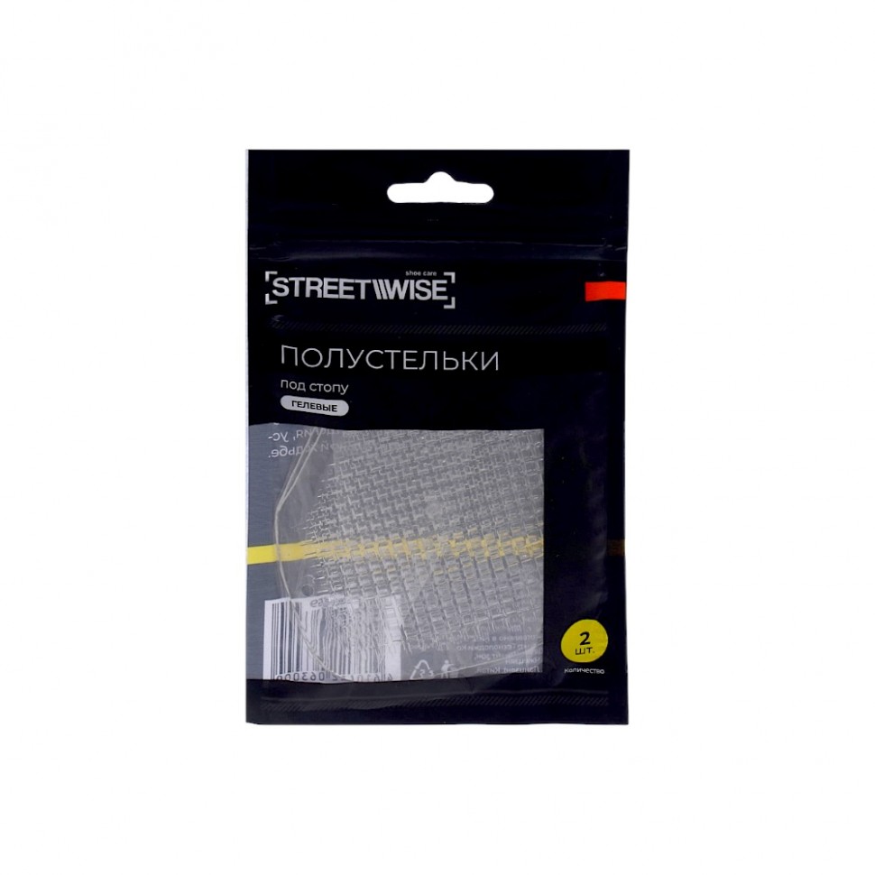 Полустельки под стопу STREETWISE, гелевые, 2шт(12)