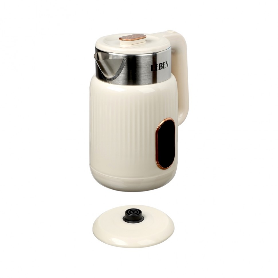 Чайник электрический 2л, 1500Вт, пластик