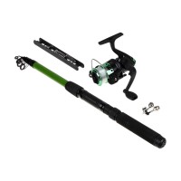 Набор доночника AZOR FISHING (спиннинг 2,1м,катушка с леской,бубенчик,оснастка с корм. и крючк) (30)
