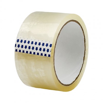 Клейкая лента PP, 48 мм, 66 м, 40 мкм, прозрачная