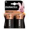 Батарейка Duracell LR20 D, бл/2 