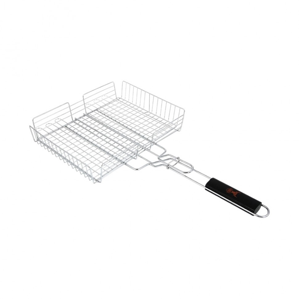 Решетка-гриль хром. GRILLBOOM, 25х33х5см