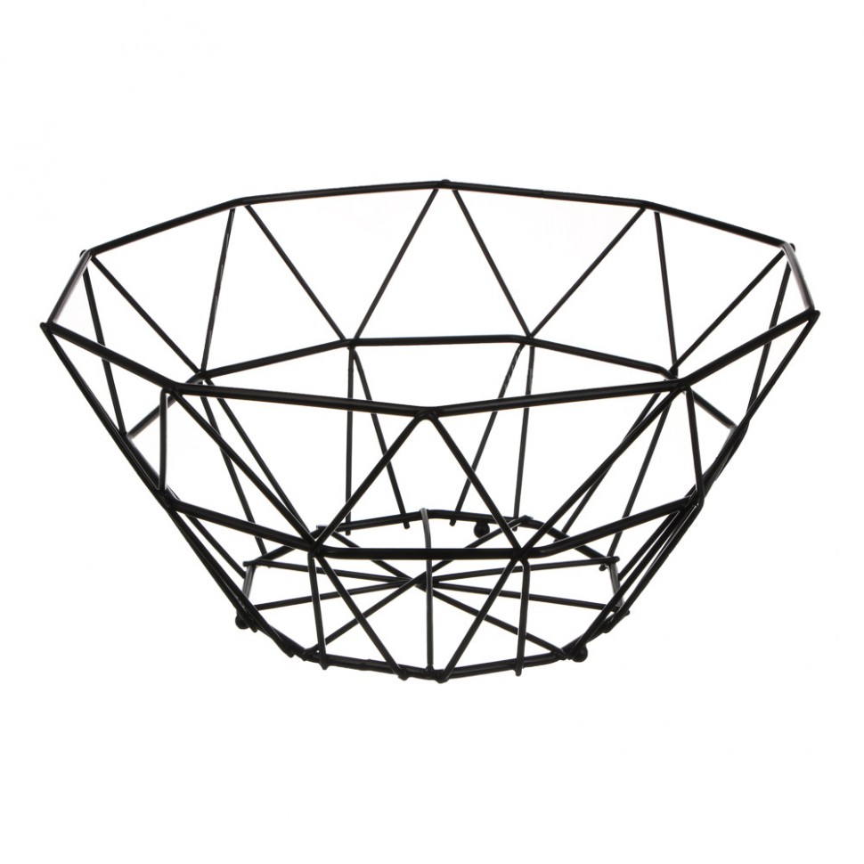 Корзина для фруктов углеродистая сталь, 26x26x13см Vetta (60)