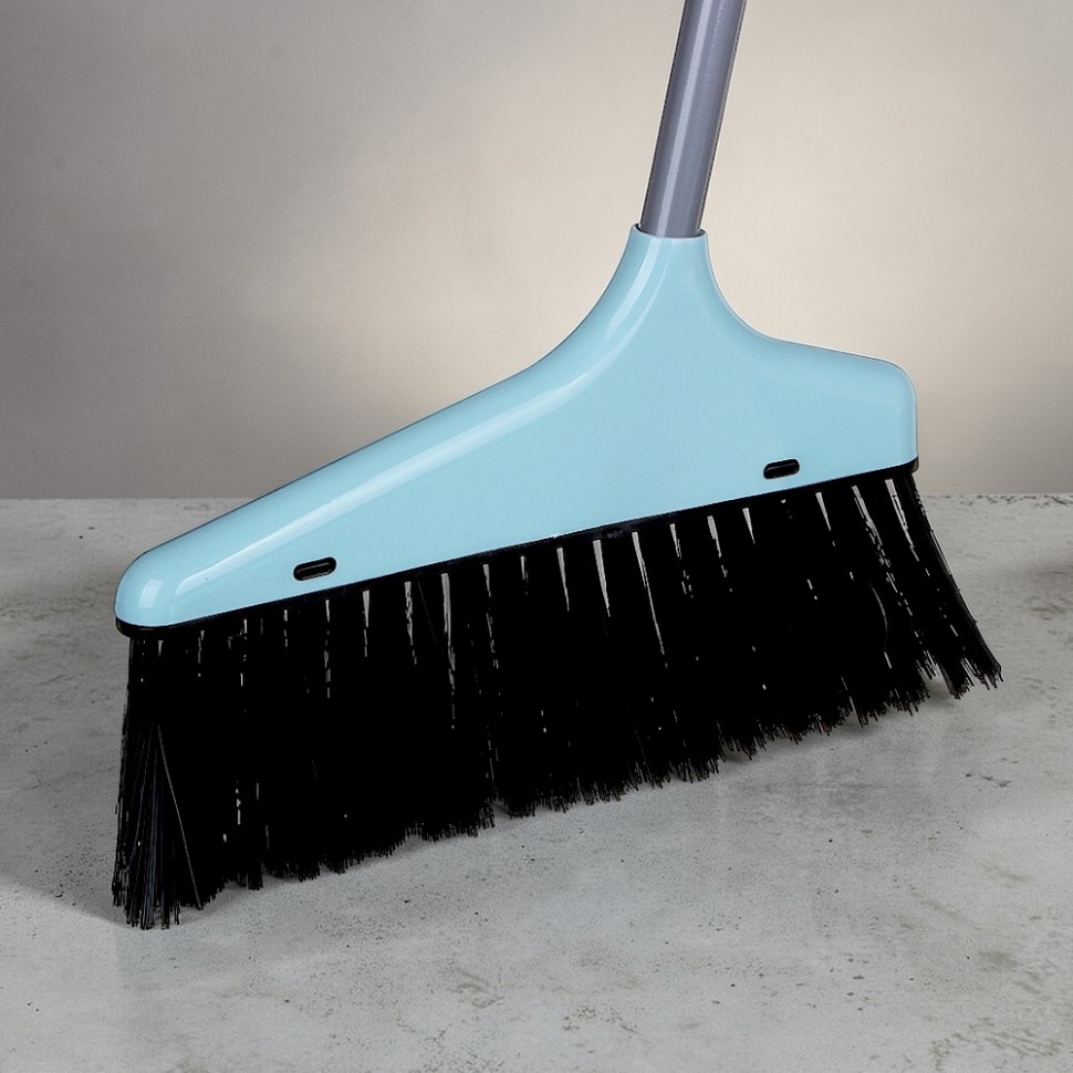 Набор для уборки с щеткой и совком, щетка:80х25см, совок:79х24см, полипропилен, металл (24)