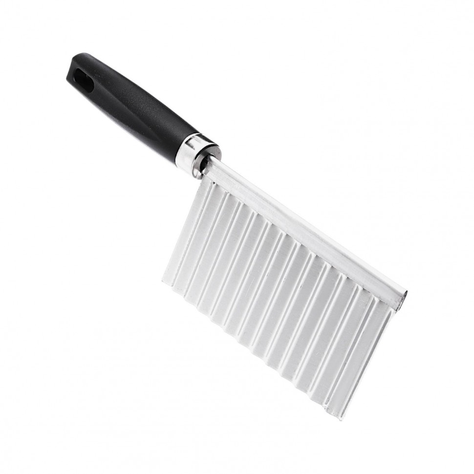 Нож-слайсер для фигурной нарезки, 19х6см, нерж.сталь, полипропилен