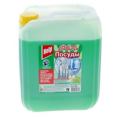 Средство для мытья посуды Help Яблоко, 5 кг