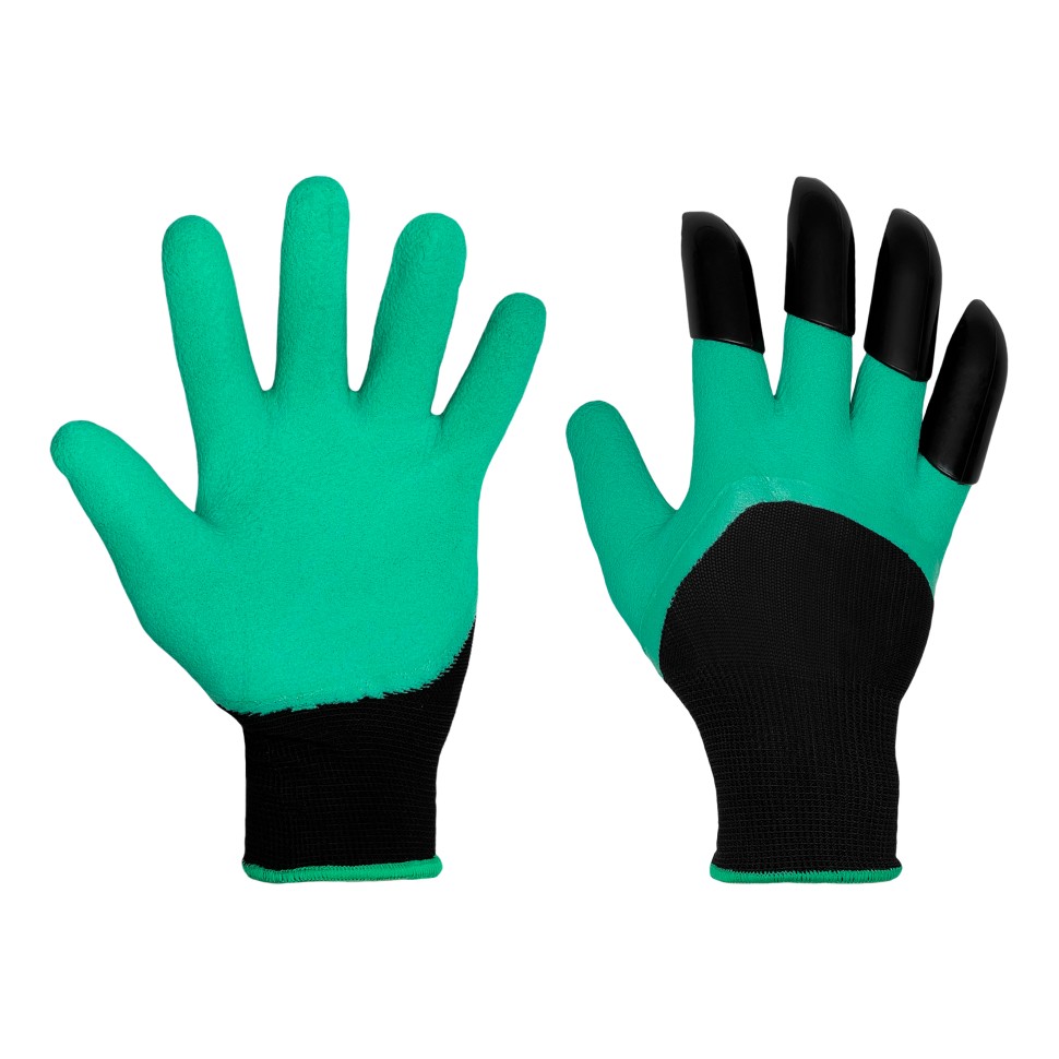 Перчатки нейлоновые Garden Genie Gloves c латексным покрытием