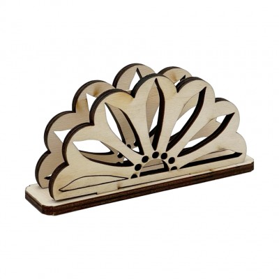 Салфетница фигурная деревянная микс (25)