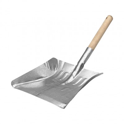 Совок оцинкованный с деревянной ручкой (15)