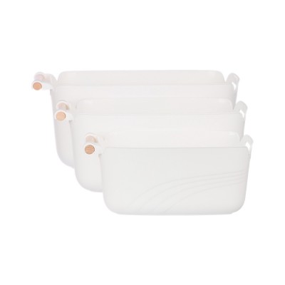 Набор корзин для хранения 3 шт &quot;Идиллия&quot;, 27x15x12,2см, 33x18,5x15,3см, 39x21x17,8см