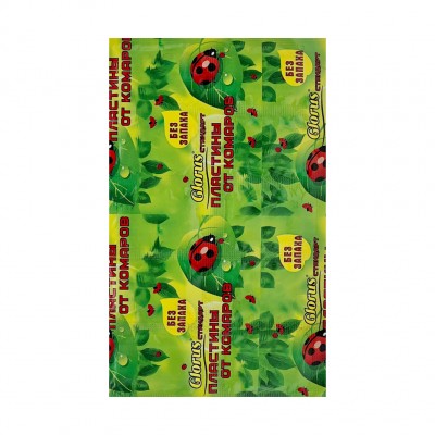 Пластины от комаров Glorus стандарт, 10 шт