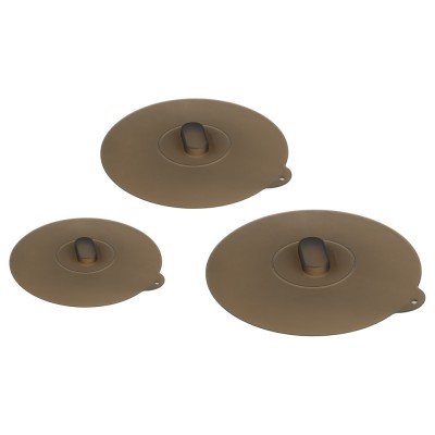 Набор крышек универсальных 3пр, 21/25/29см, силикон BY COLLECTION