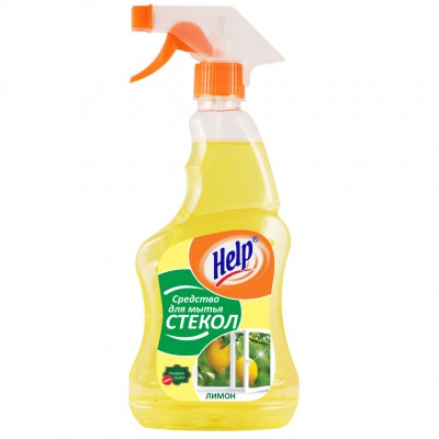Средство для мытья стекол Help Лимон, 500 мл