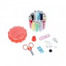 Набор для шитья (нитки, иголки, ножницы, сантиметр и т.д.) 8,5х6см, НС-013