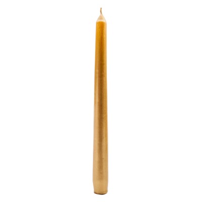 Свеча античная, золотая, 24x250 мм, 67 г