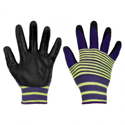 Перчатки нейлоновые c нитриловым покрытием