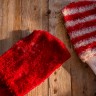Мочалка рукавица банная с отшелушивающим эффектом, полипропилен,  11х19см, 6-12 цветов ЮL (12)