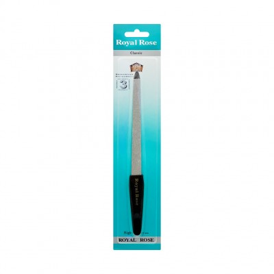 Маникюрная пилка для ногтей металл 13 см Royal Rose (24)