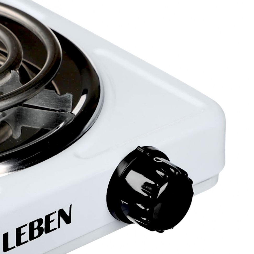 Плитка электрическая одноконфорочная 1000Вт нагр. эл. спираль d14см