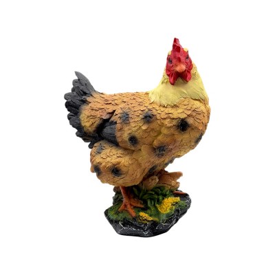 Фигура садовая Курица Н-42см
