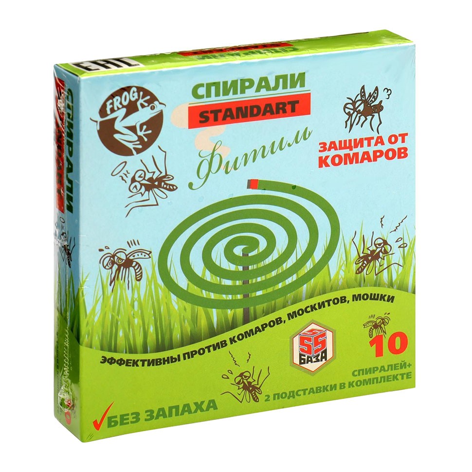 Спирали от комаров Стандарт 10шт (60)