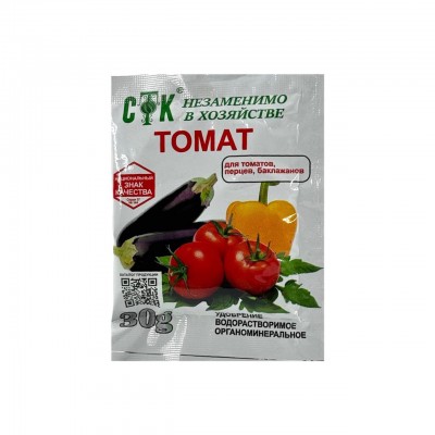Комплексное водорастворимое удобрение &quot;Томат&quot; 30 г (80)