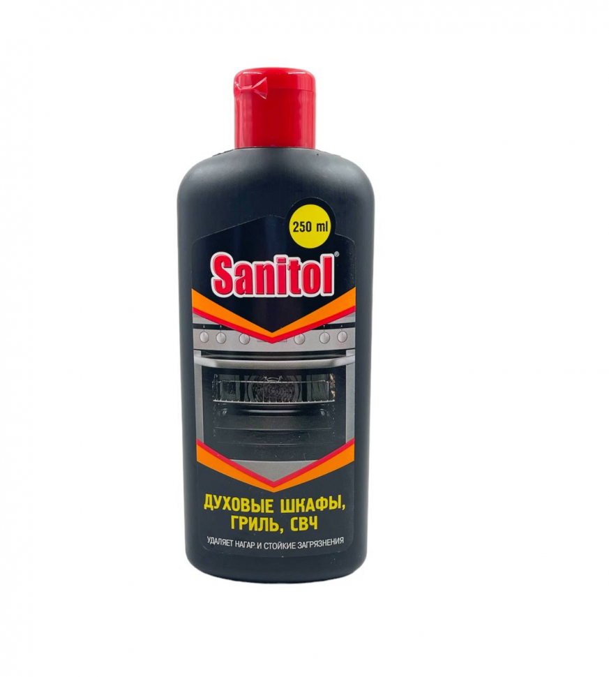 Средство для чистки духовых шкафов, свч, грилей 250 мл. Sanitol ЧС-023  (16)