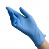 Перчатки нитриловые неопудренные смотровые Benovy (50 пар), голубые, размер M